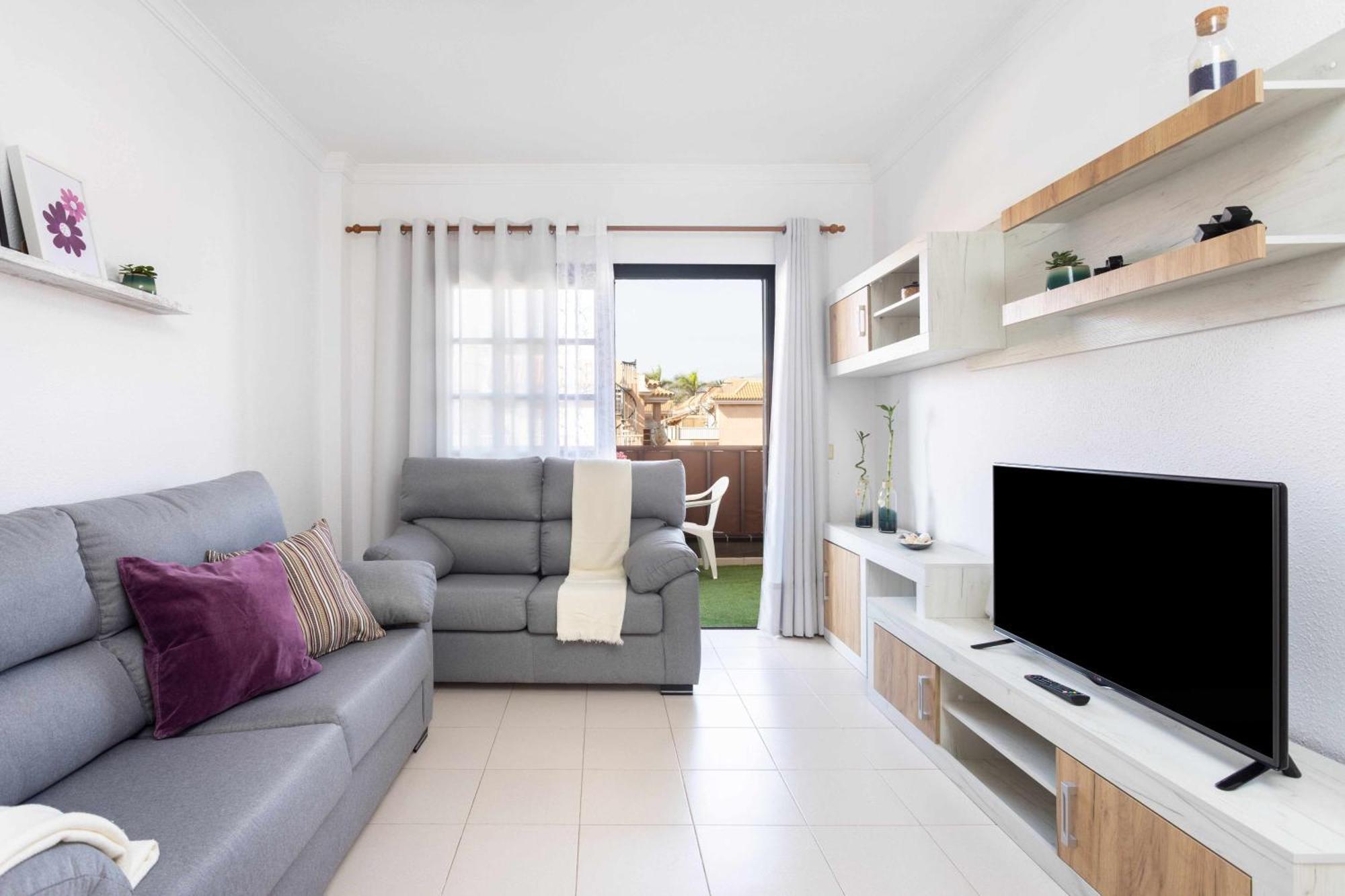 Agradable Piso Con Piscina & Playa Terraza Y Wifi *