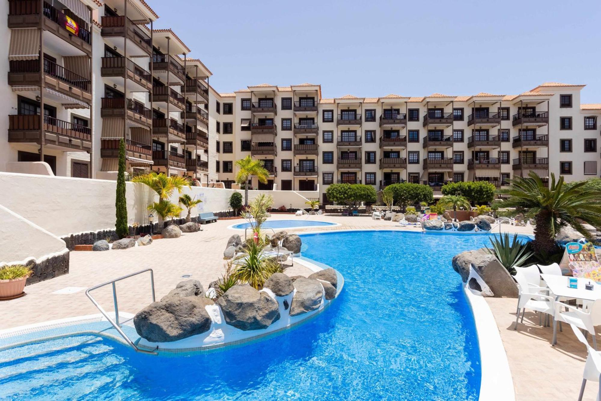 Agradable Piso Con Piscina & Playa Terraza Y Wifi Apartment Costa Del Silencio